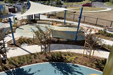 Overhead shot of the facility