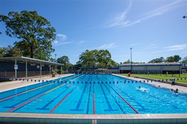 50 metre outdoor pool