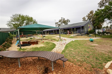 Outdoor play area