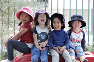 Children enjoying the outdoors