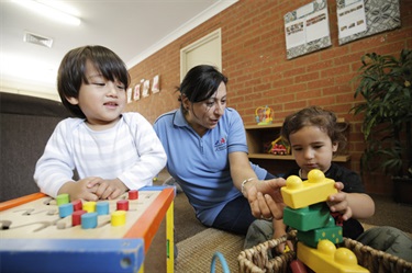Children playing