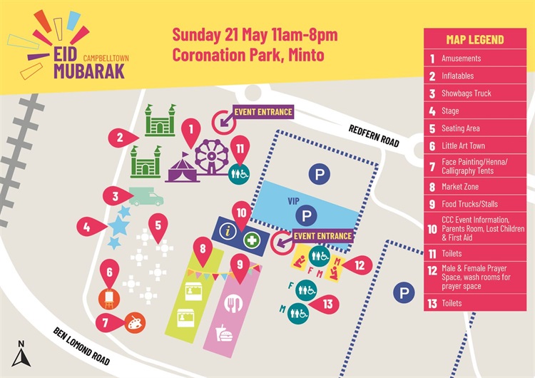 EID - Event Layout Map