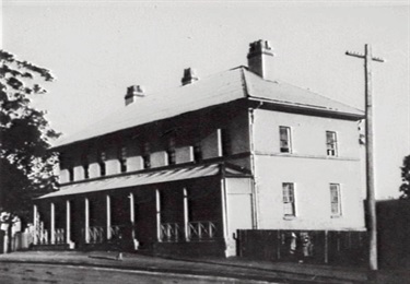 Alpha House Photographed in 1920 Alpha House was replaced by the Good Intent Hotel