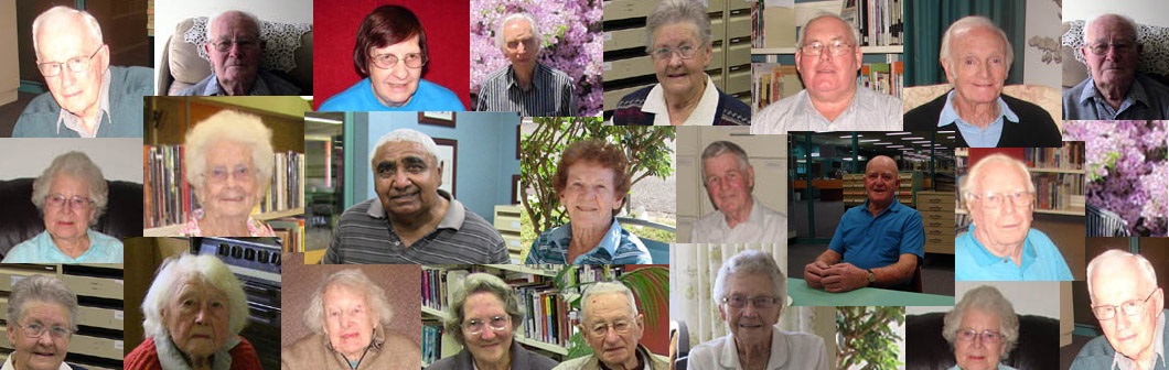 Collage of oral histories interviewees