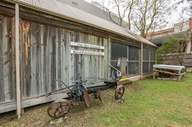 Inside the Alex Goodsell Rural Exhibition Centre you'll find the Society’s collection of historical agricultural equipment