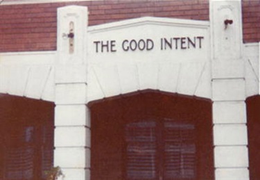 Front entrance way to the Good Intent taken by Paul O'Loughlan
