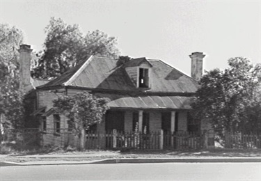 An attic upstairs was said to be haunted. Photo Rod Fowler June 1980. CAHS