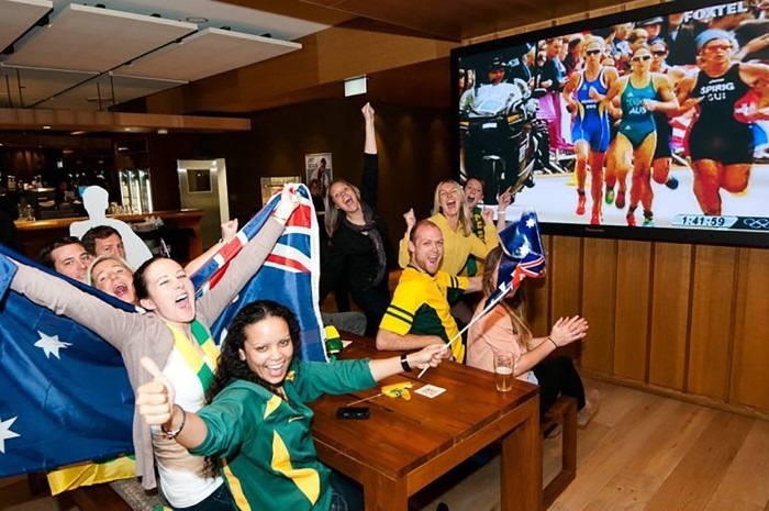 London Olympics Celebrations at the Campbelltown Catholic Club 