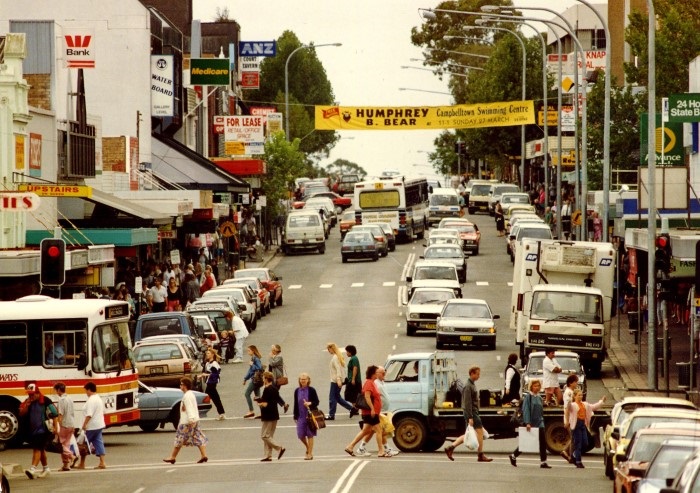 Queen Street in the 1990s