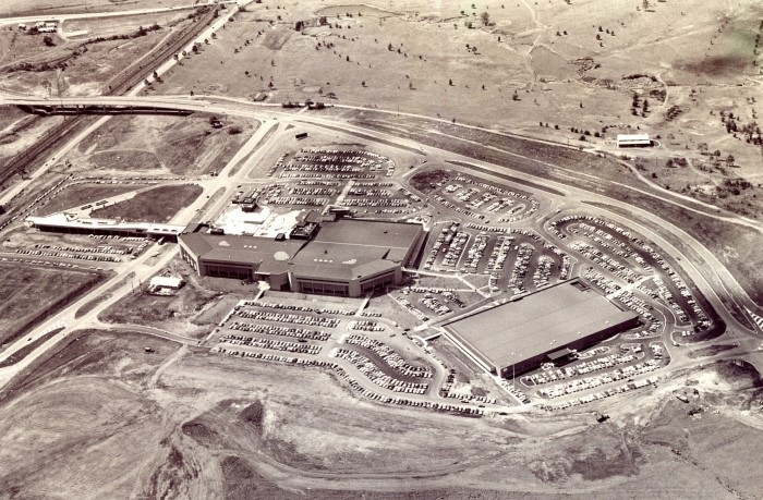 Aerial View of Macarthur Square on its opening day