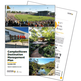 Campbelltown Destination Management Plan 2018 Cover