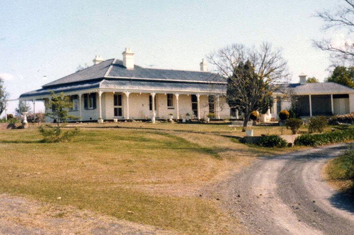 Blairmount historic home in 1979, Badgally Road, Campbelltown