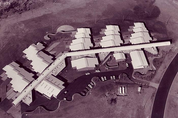 Aerial View of Claymore Public School