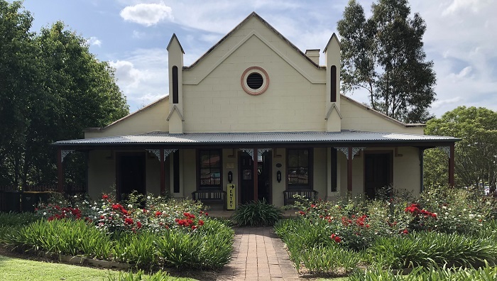 Historic Quondong Cottage, home of the Campbelltown Visitor Information Centre