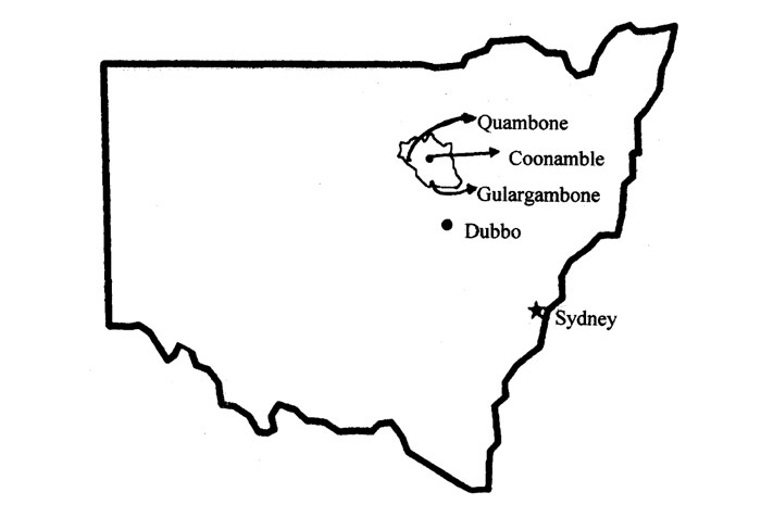 Coonamble map