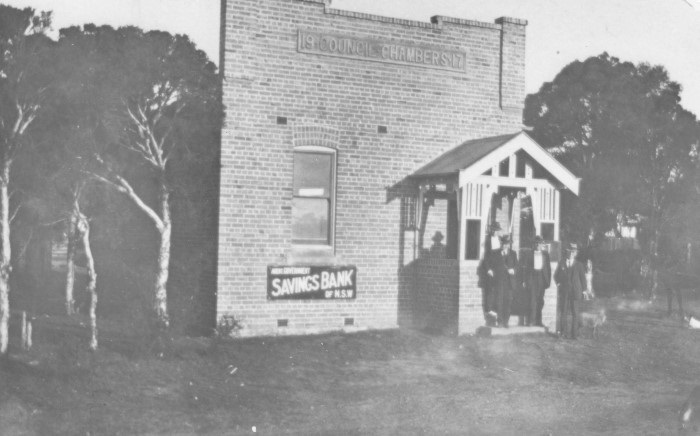 The orginial Ingleburn Council building 