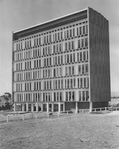 A view of the new Council Admin building