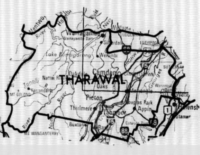Tharawal Land Council Map