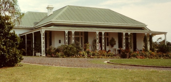 A photo of Varro Ville House, built in the 1840s 
