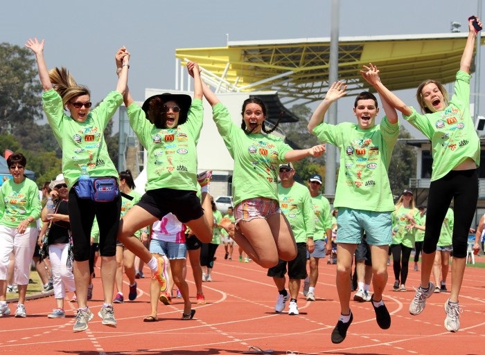 24 hour walk against Cancer participants excited about the event 