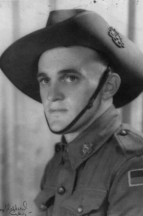 A portrait of soldier Jack Lowe 