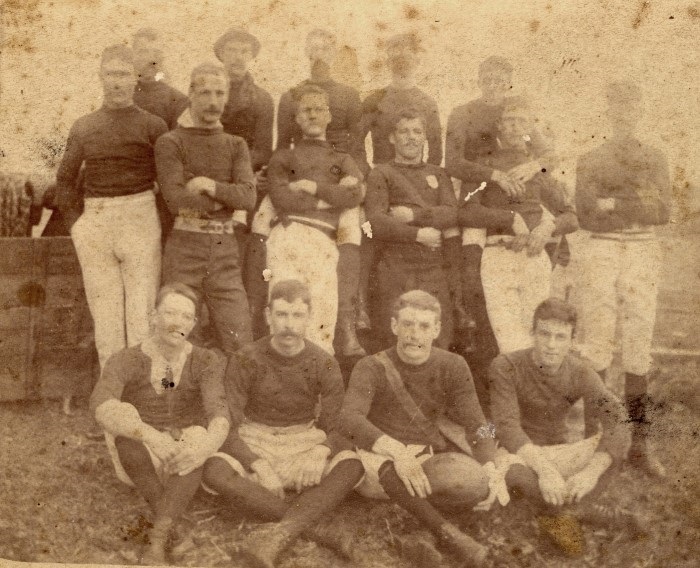 Old Football team photograph