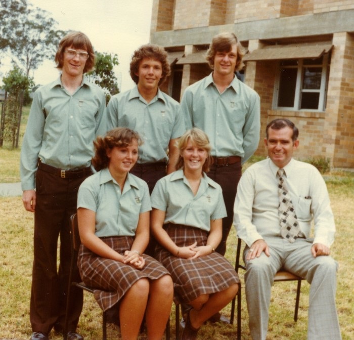 A portrait of year 12 Captains at Airds High school