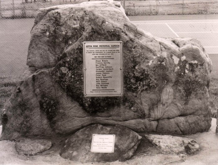 Appin Mine disaster memorial