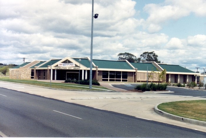 New HJ Daley Library building