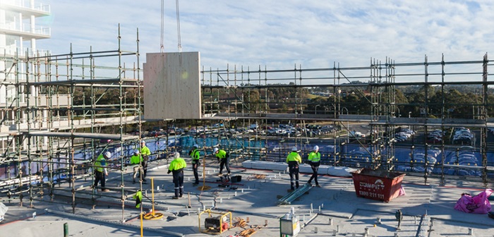 Image of a construction site with a crane