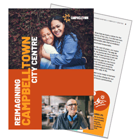 Reimagining Campbelltown City Centre Booklet Cover