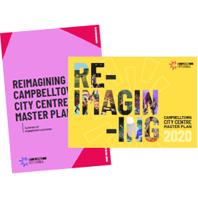 Reimagining Campbelltown City Centre Master Plan Covers