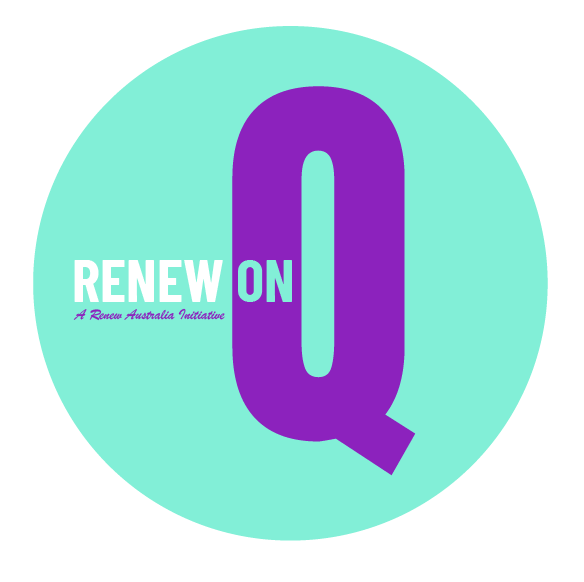 Renew on Q logo