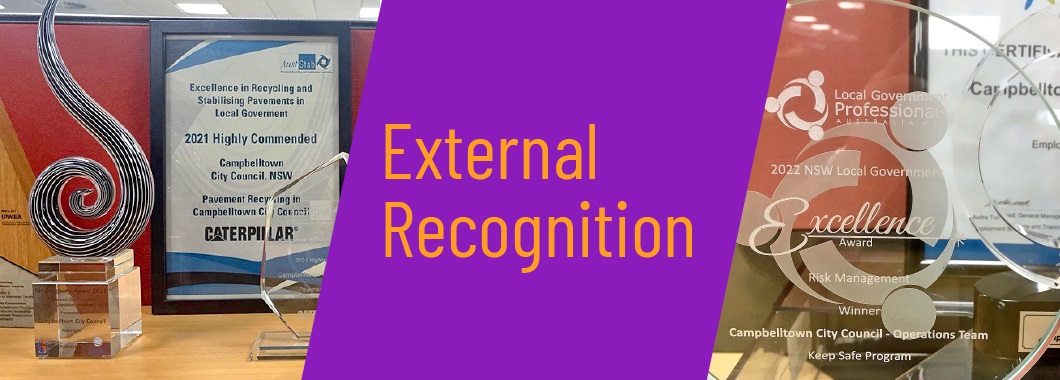 External recognition banner