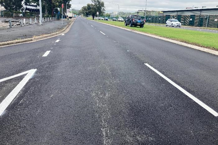Hurley Street after renewal