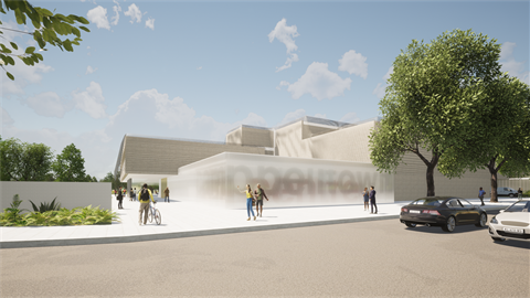Artist Impression of Campbelltown Arts Centre Expansion