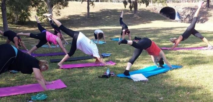 Group Fitness in the Park