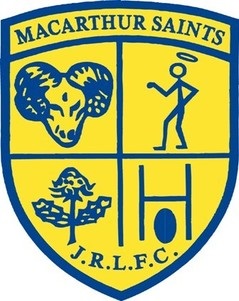Macarthur Saints JRLF Club logo