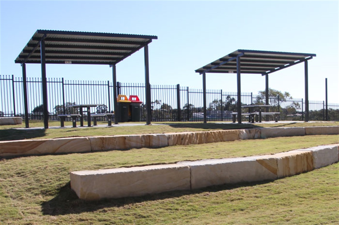 Eagle Vale Central - Shaded Huts