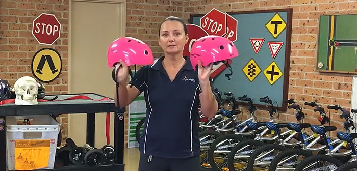 Campbelltown Bicycle Education Centre Helmet Tutorial Videos