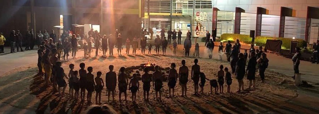 Reconciliation Circle at a Campbelltown Arts Centre event