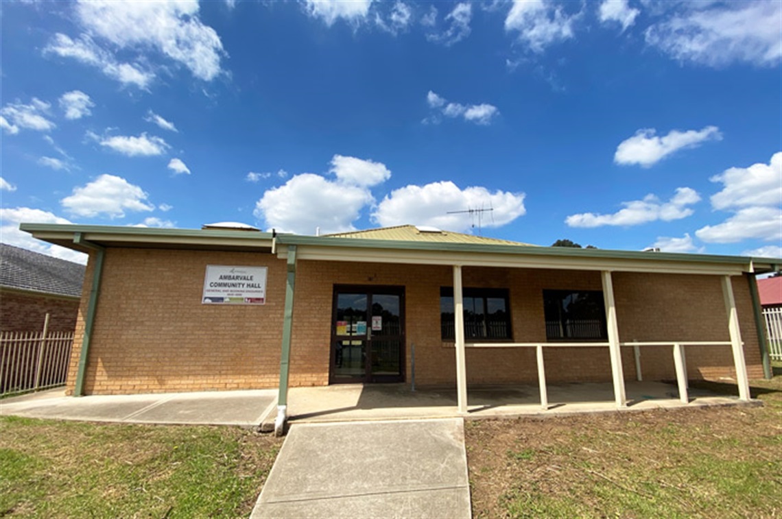 Ambarvale Community Hall Facade