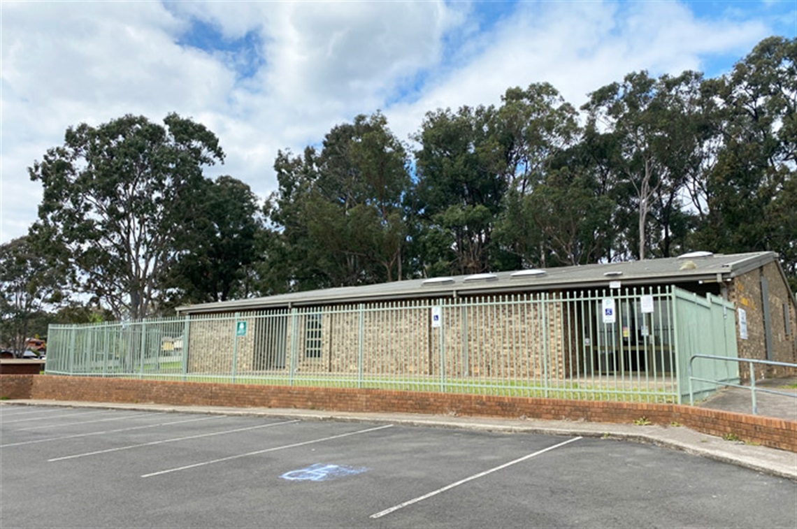 Ruse Community Hall Facade