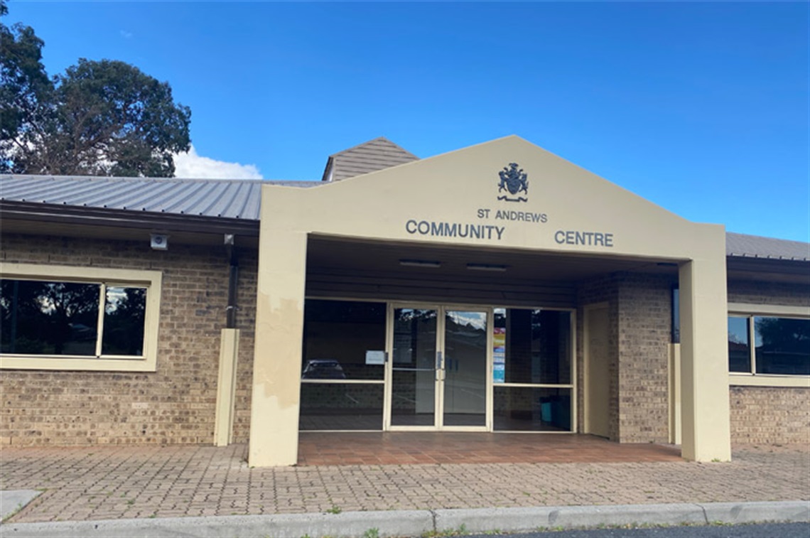 St Andrews Community Centre Front