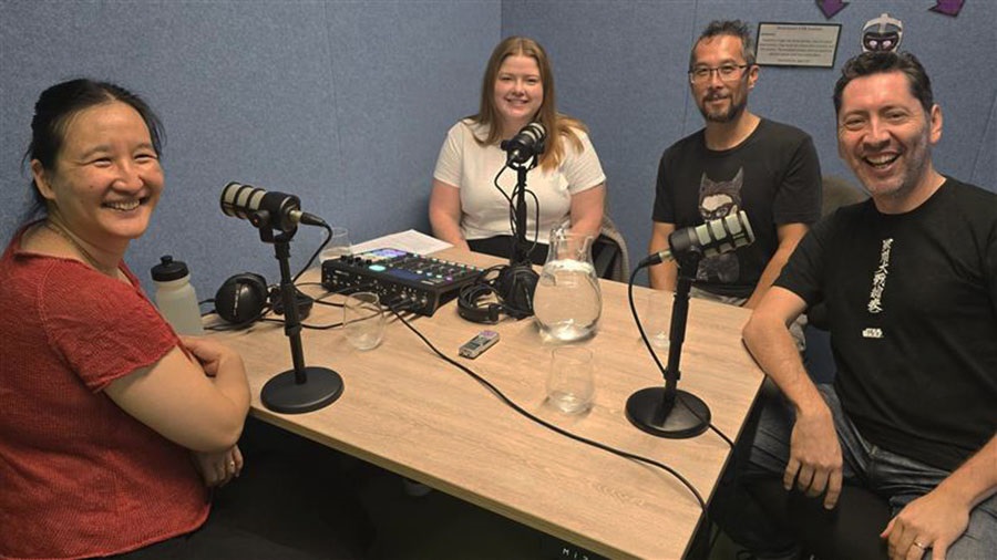 Comic book artists interviewed for the Curious Campbelltown Podcast