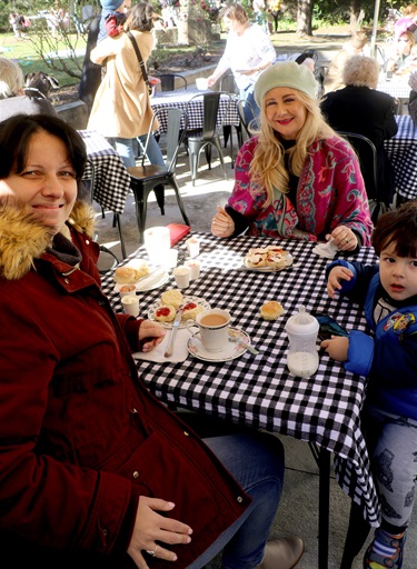 All ages can enjoy Devonshire teas