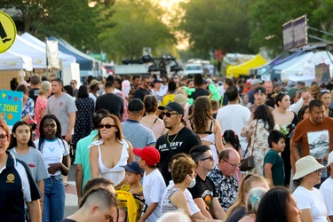 Enjoy some retail therapy at the market stalls