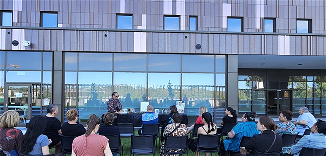 A gathering of Pasifika community members. Image supplied by South West Local Health District.