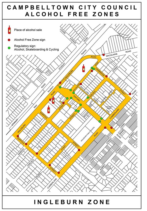 Alcohol Free Zone Ingleburn