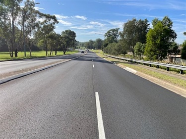 After photo of Henderson Road